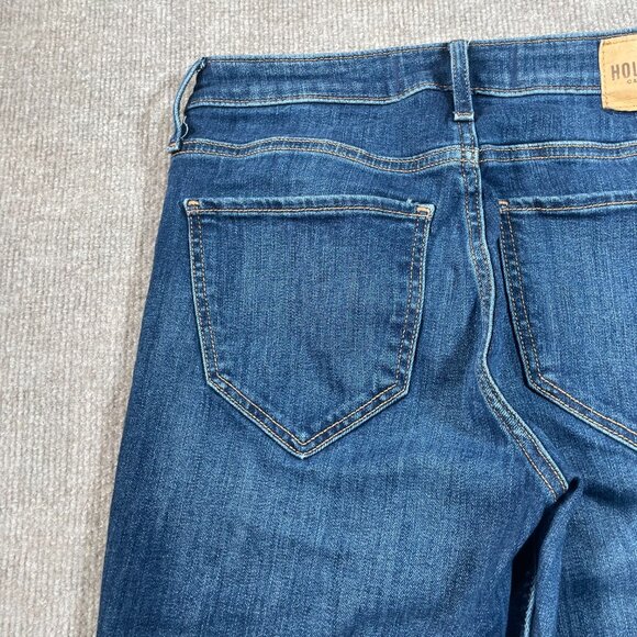 Hollister Denim Jeans Womens Size 5 Flare Hi-Rise - Picture 5 of 11
